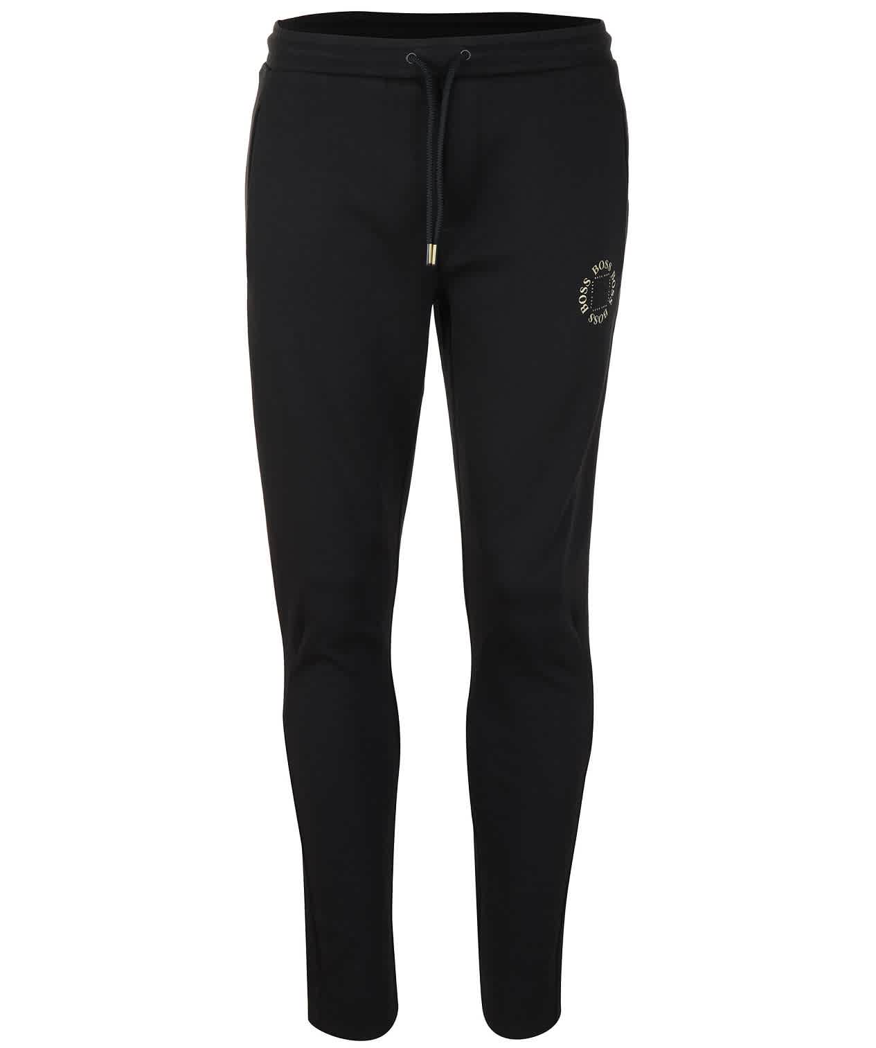 black hugo boss joggers