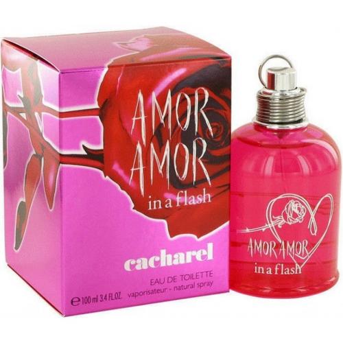 Amor Amor In A Flash / Cacharel EDT Spray 3.4 oz (W)
