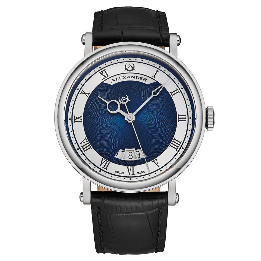 Alexander Alexander 2 Automatic Blue Dial Mens Watch A153-02 1256$