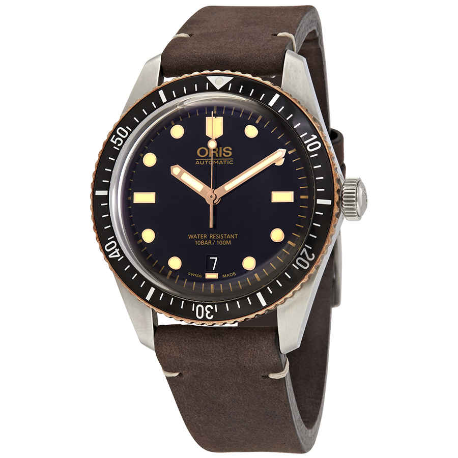 Oris Divers Sixty-Five Automatic Black Dial Mens Watch 01 733 7707 4354-07 5 20 55