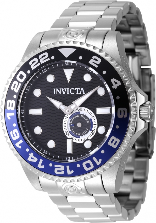 Invicta Pro Diver Automatic Black Dial Batman Bezel Mens Watch 47295