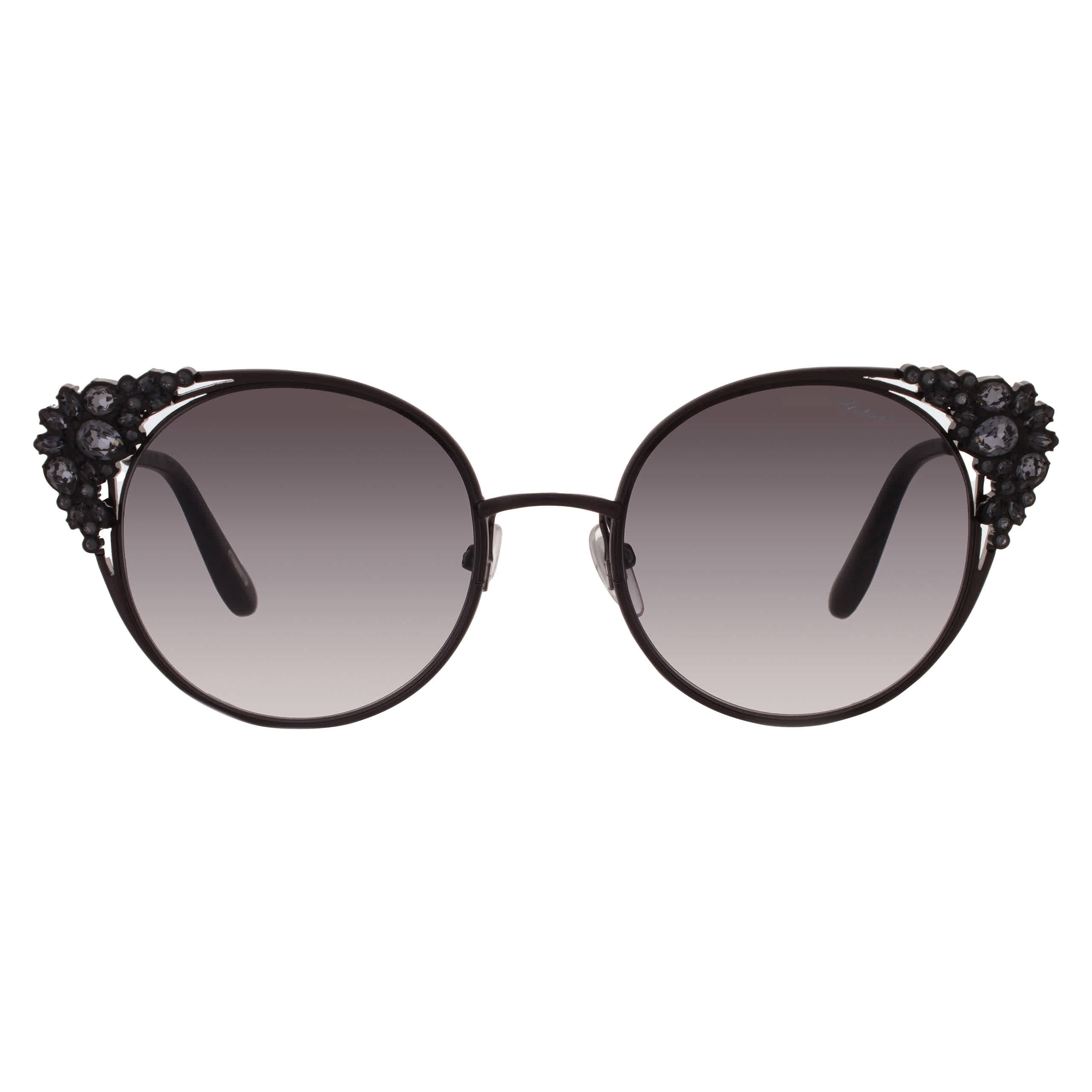 Chopard Smoke Cat Eye Ladies Sunglasses SCHL06S 0530 53