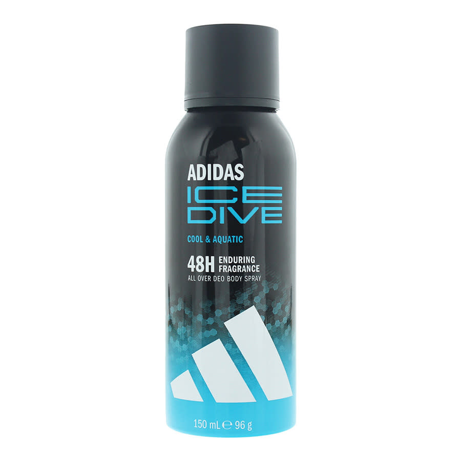 Adidas Mens Ice Dive Cool Aquatic Deodorant Body Spray Spray 51 oz Bath Body 3616307110495 10$