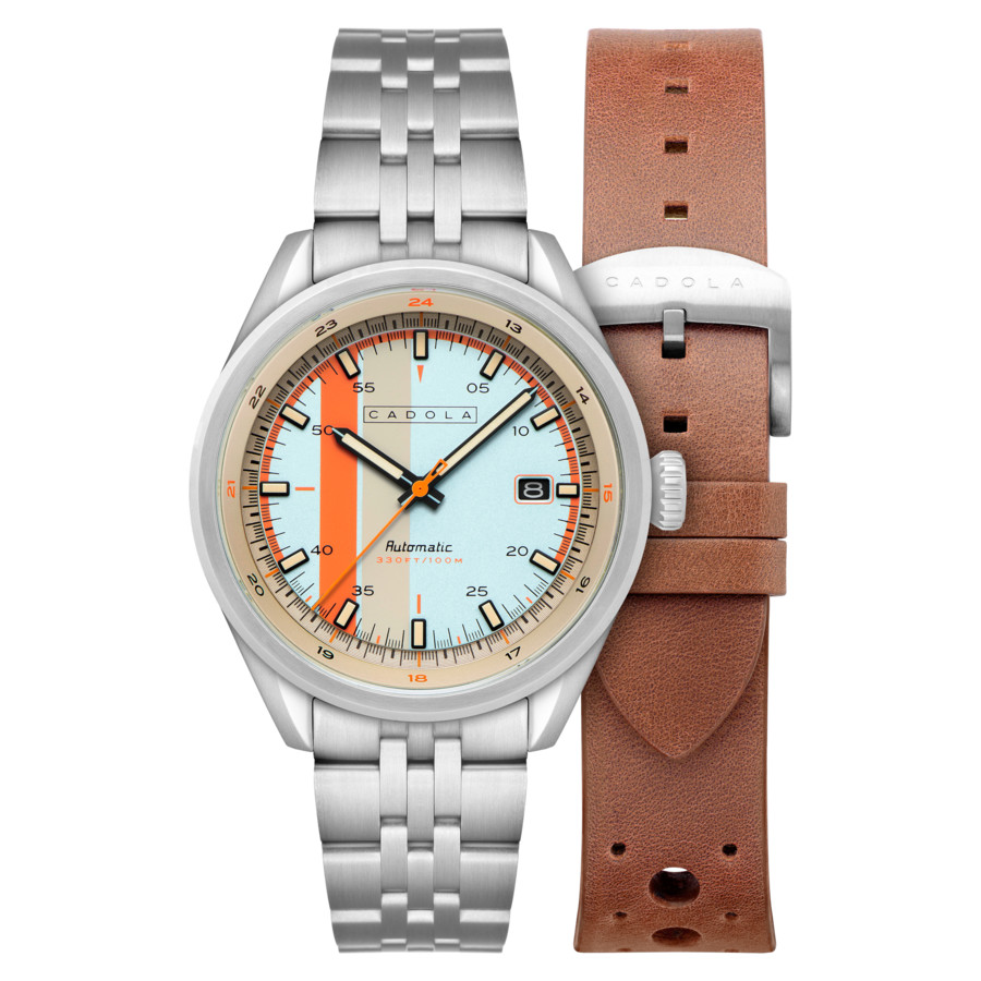 Cadola Pista Automatic Blue Dial Mens Watch CD-1031-55 340$