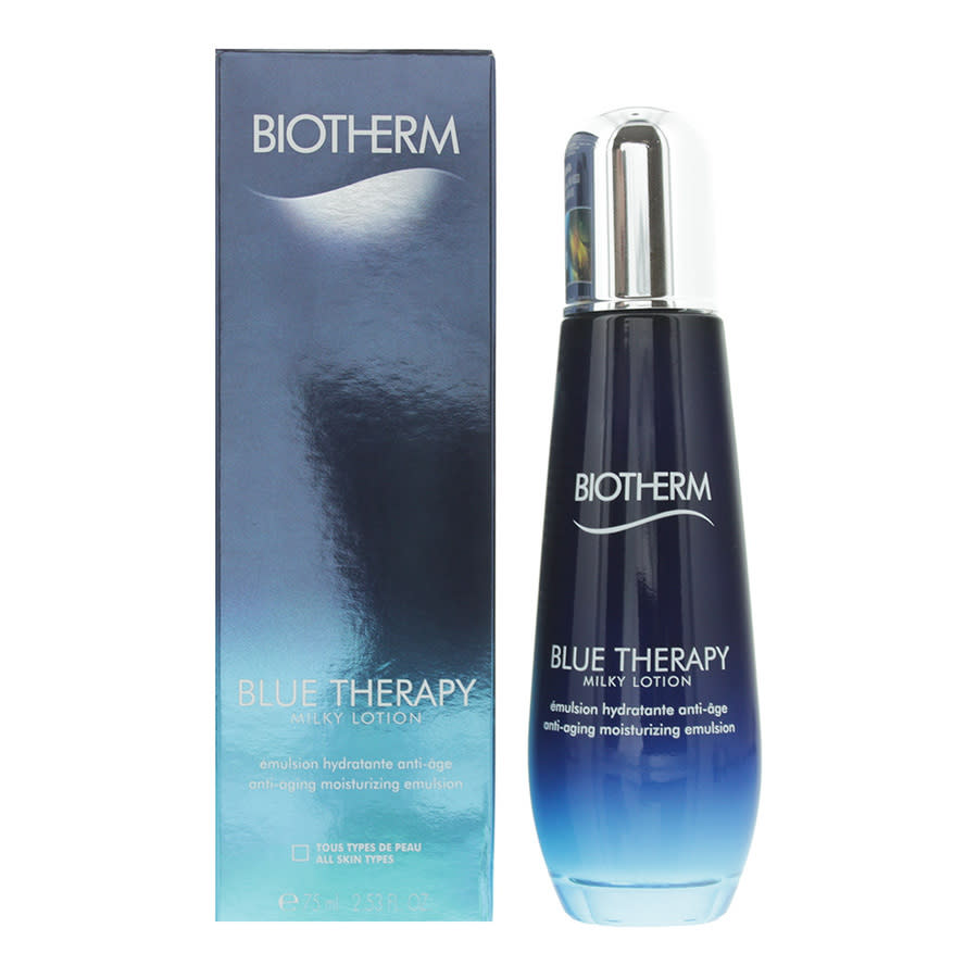 Biotherm Ladies Blue Therapy Milky Lotion Anti - Aging Moisturising Emulsion 25 oz Skin Care 4992944849493 17$