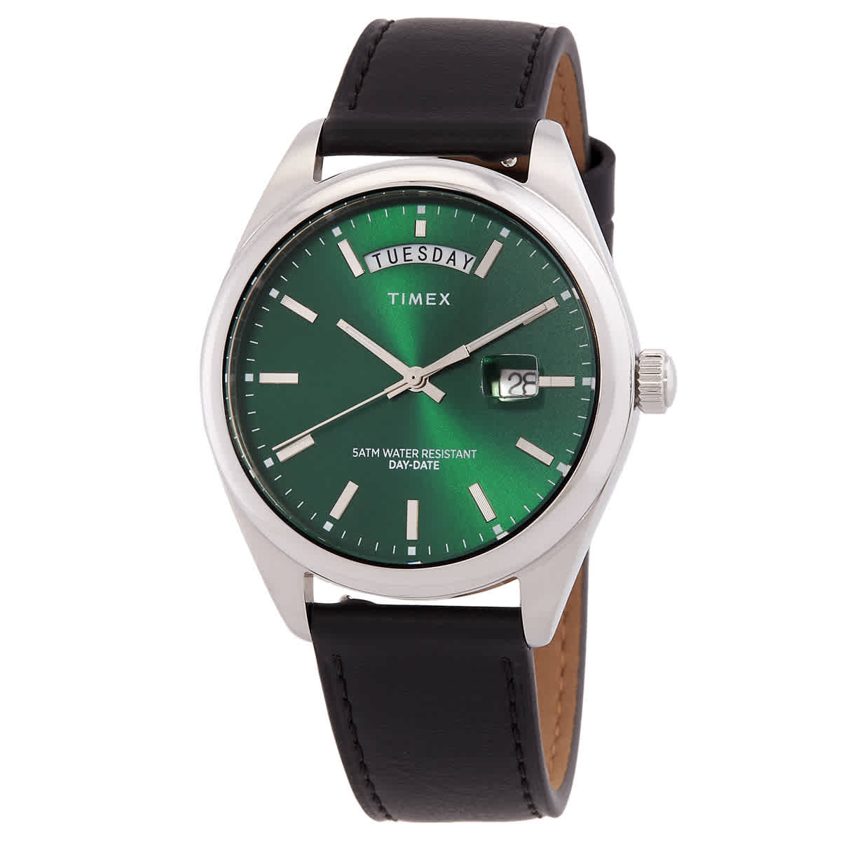 Timex Legacy Quartz Green Dial Mens Watch TW2W57300 84$