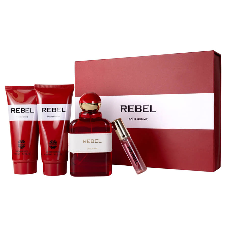 Mush Mush Mens Rebel 4pcs EDP Gift Set Fragrances 086000904142