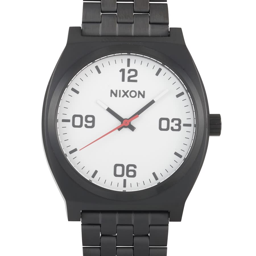 Nixon Time Teller Quartz White Dial Mens Watch A1247-005-00 80$