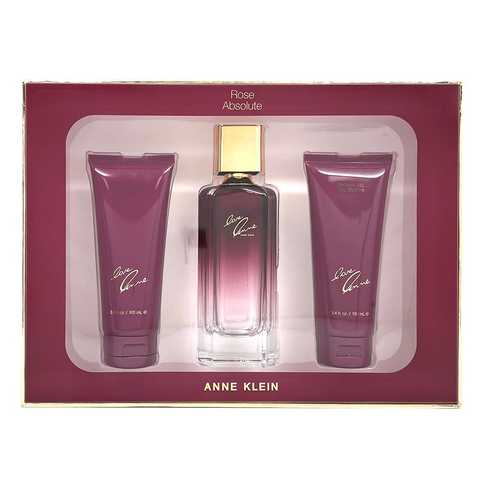 Anne Klein Ladies Love Anne Rose Absolute Gift Set Fragrances 849017008889