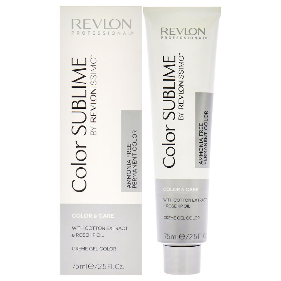 Revlon Unisex Revlonissimo Color Sublime 2.5 Oz 7.31 Medium Ash Golden Blonde Hair Care 8432225093888