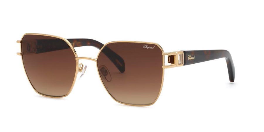 Chopard Brown Gradient Cat Eye Ladies Sunglasses SCHM22S 300Y 57