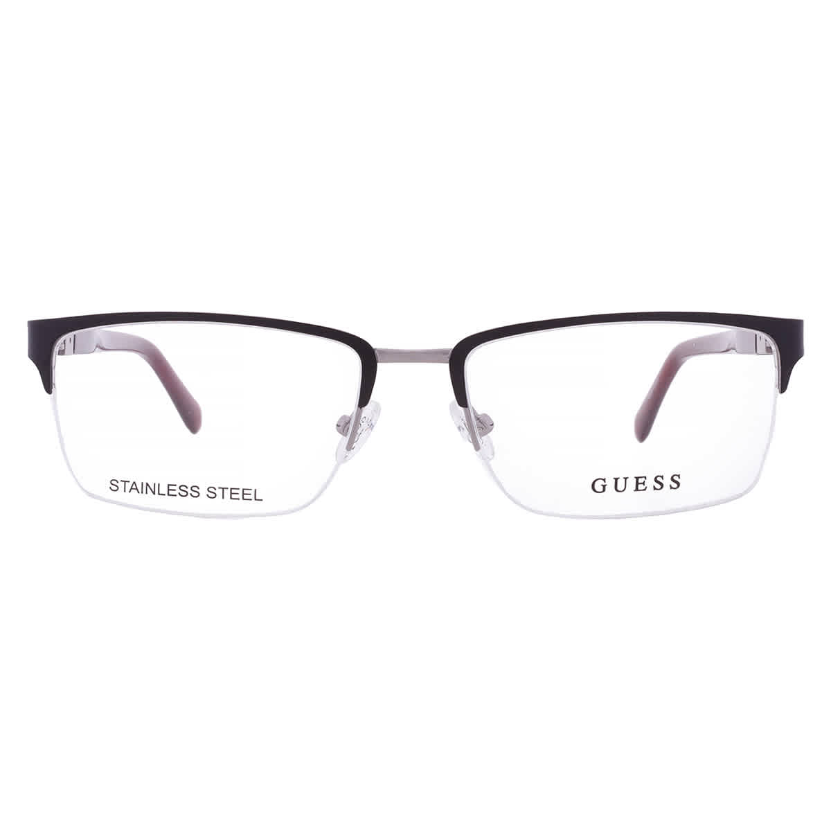 Guess Demo Rectangular Mens Eyeglasses GU50191 002 56 23$