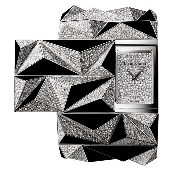 Audemars Piguet Haute Joaillerie Diamond Punk Diamond Pave Dial Ladies 18 Carat White Gold Watch 79419BCZO9189BC01 355350$