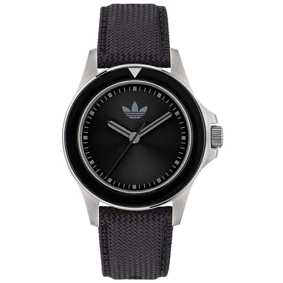 Adidas Originals Expression One Black Dial Unisex Watch AOFH23016 90$