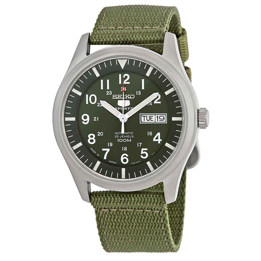 seiko 5 automatic green dial