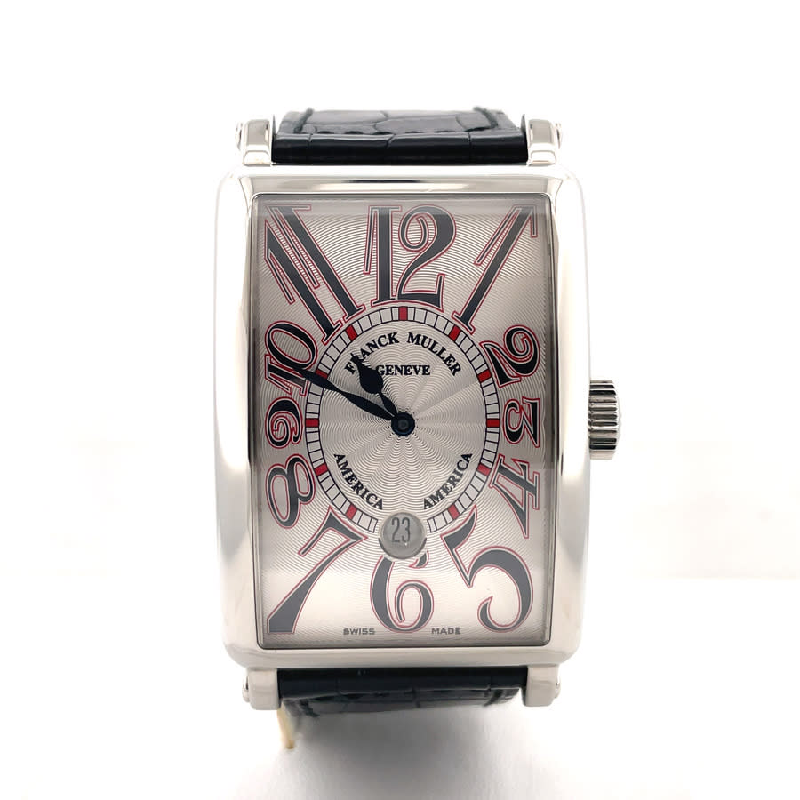 Pre-owned Franck Muller America-America Long Island Automatic Silver Dial Mens Watch 1350 SC DT 6591$