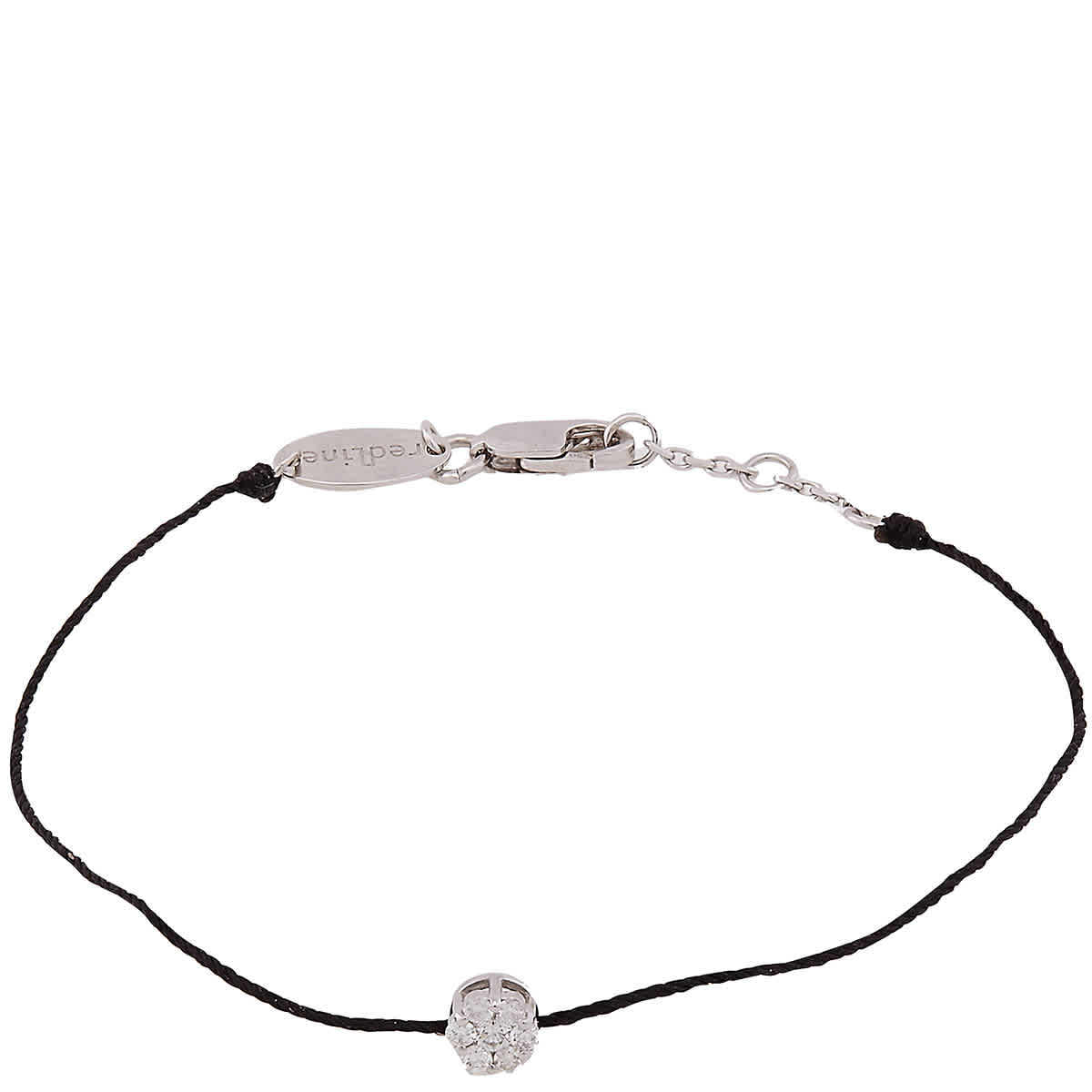 Redline Illusion 0.05 ct Diamond Thread Bracelet, Size 16.5 cm