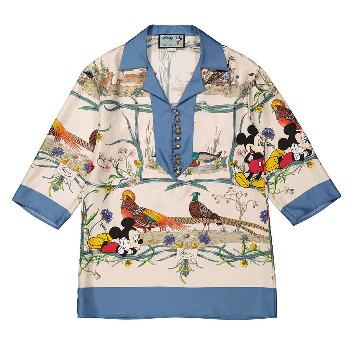 Gucci X Disney Silk Shirt | eBay