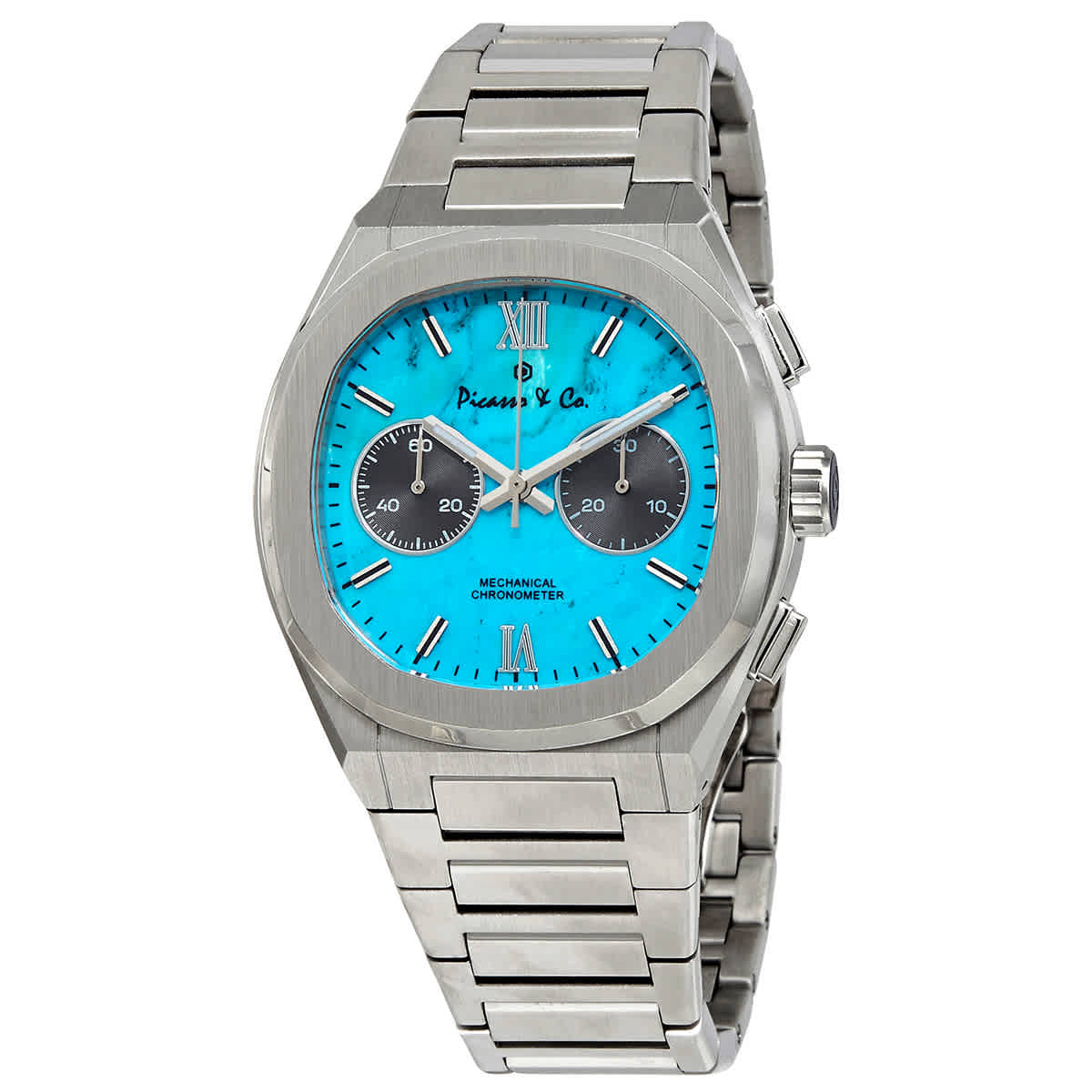 Picasso and Co Chairman II Chronograph Hand Wind Mens Watch PWCH2TRSS