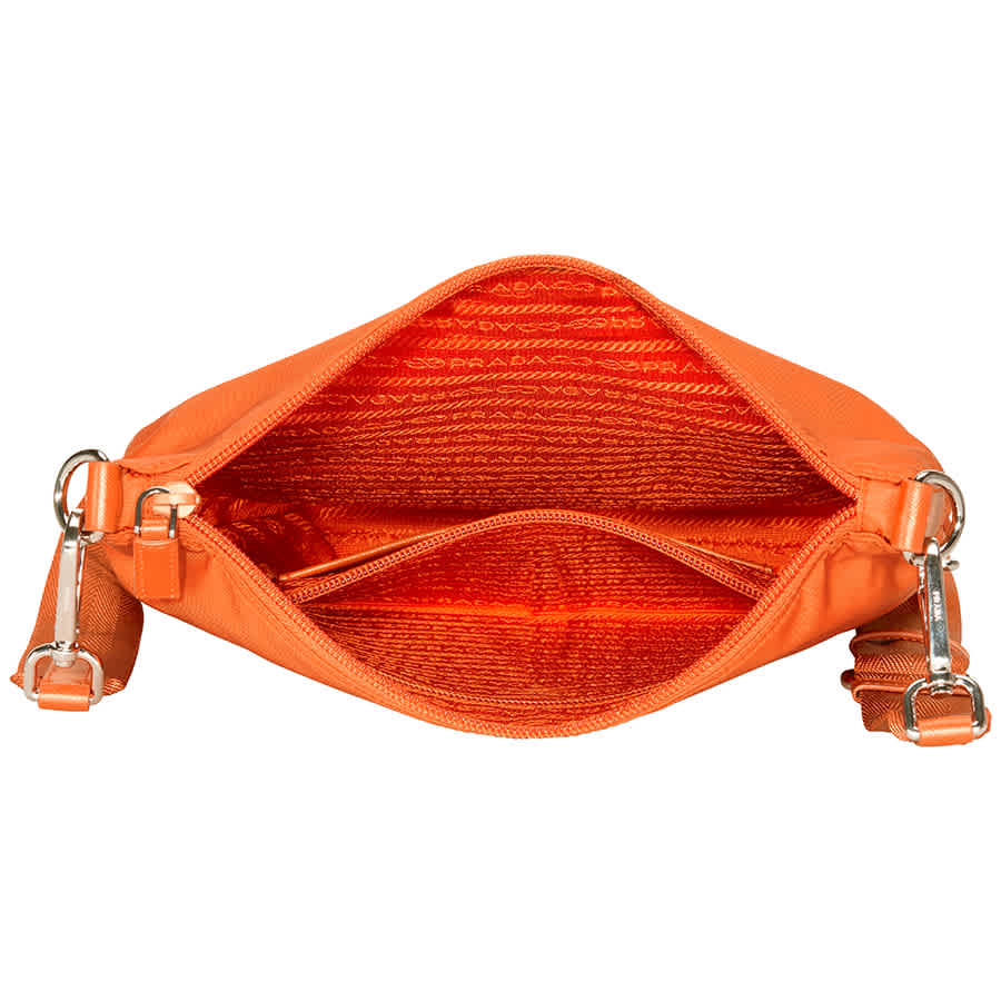 nylon y de Bolso Prada bandolera color cuero Elige FxAwEw8