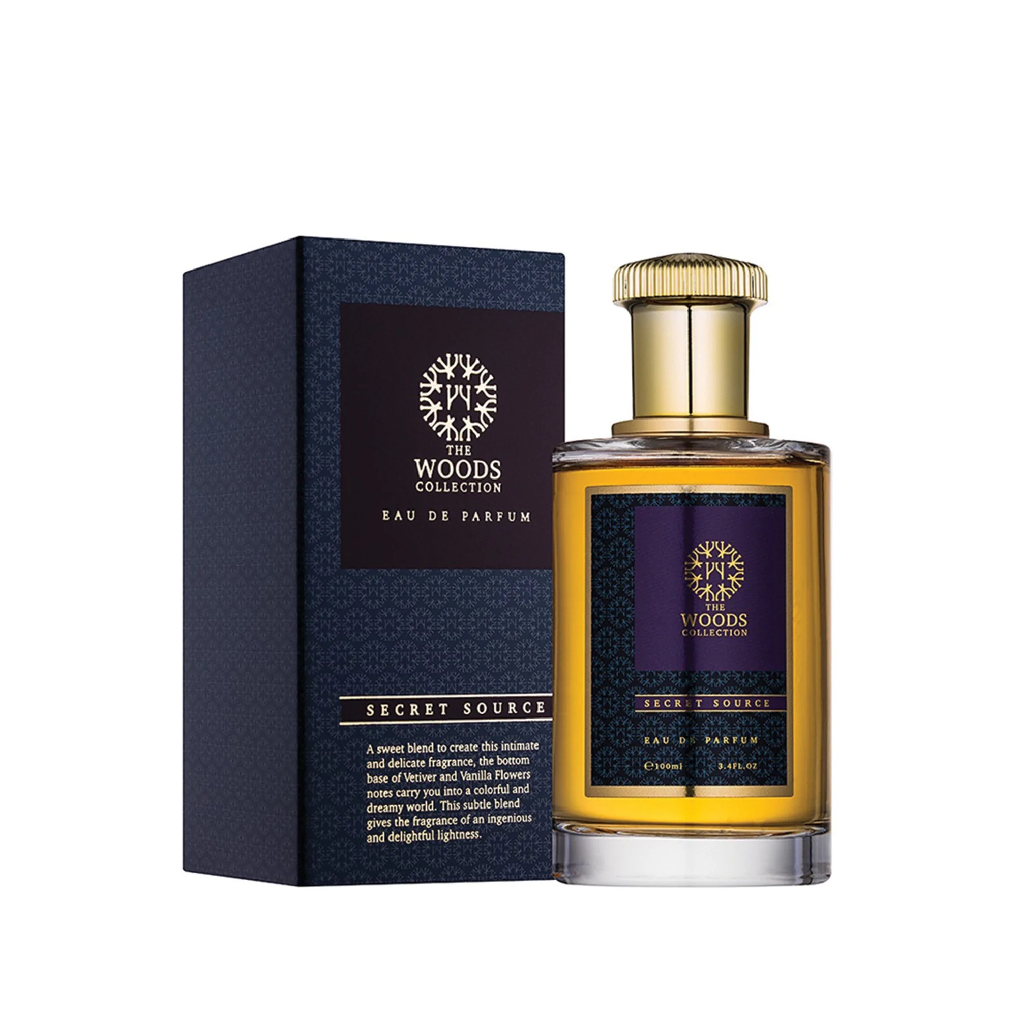 The Woods Collection Unisex Secret Source EDP 3.4 oz (Tester) Fragrances 3700796900528