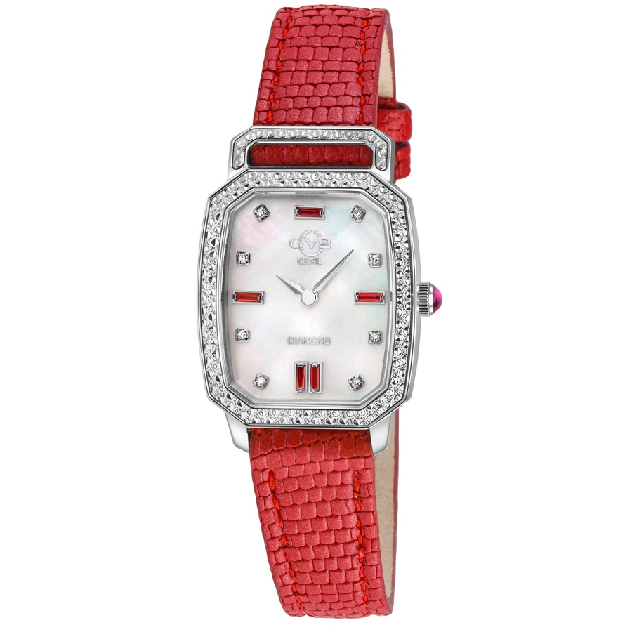 GV2 by Gevril Pavia Diamond Mother of Pearl Dial Ladies Watch 13405 398$