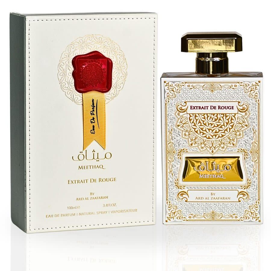 Ard Al Zaafaran Mens Meethaq Extrait De Rouge EDP Spray 34 oz Fragrances 6438585524781 25$