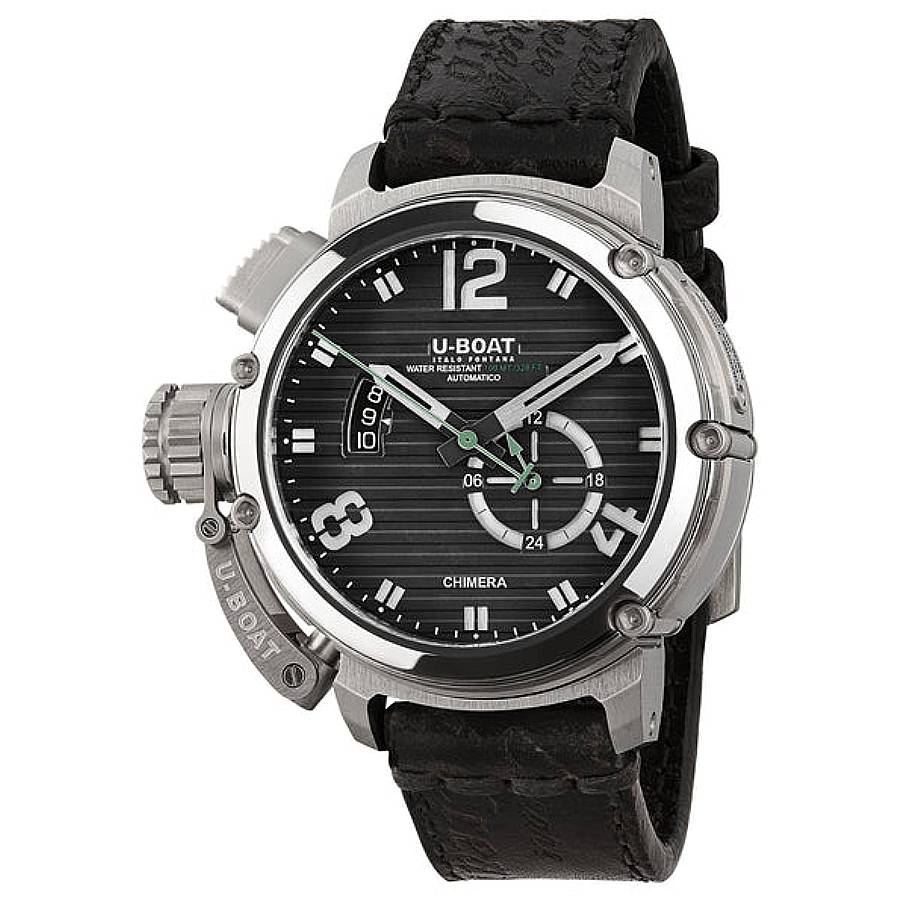 U-Boat Chimera Automatic Black Dial Mens Watch 9605