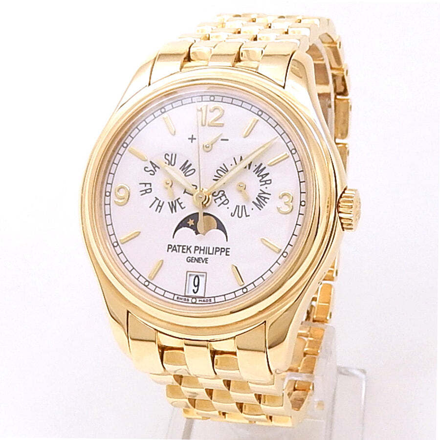 Pre-owned Patek Philippe Complications Ivory Dial Mens Watch 51461J-001 46591$