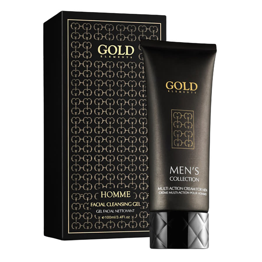 Gold Elements Mens Multi Action Cream For Men Gel 3.4 oz Skin Care 7290106252585