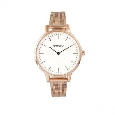 Simplify The 5800 Silver Dial Watch SIM5805