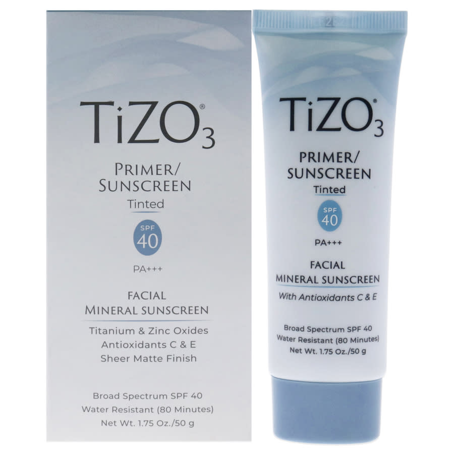 Tizo Tizo3 Facial Primer Tinted SPF 40 Sunscreen 1.75 oz Skin Care 843711368126