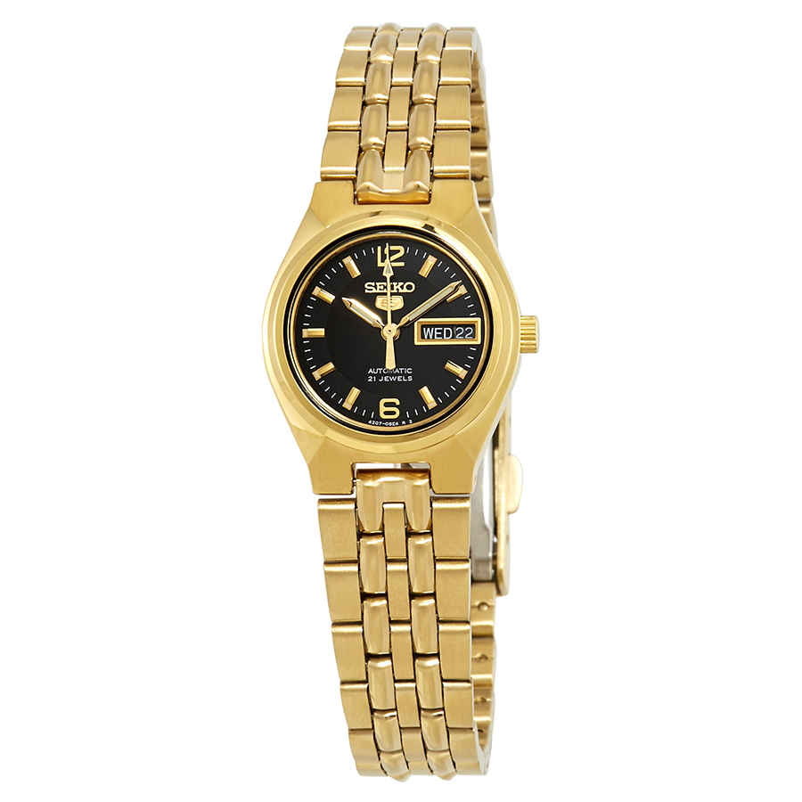 Seiko Series 5 Automatic Black Dial Ladies Watch SYMK38 139$