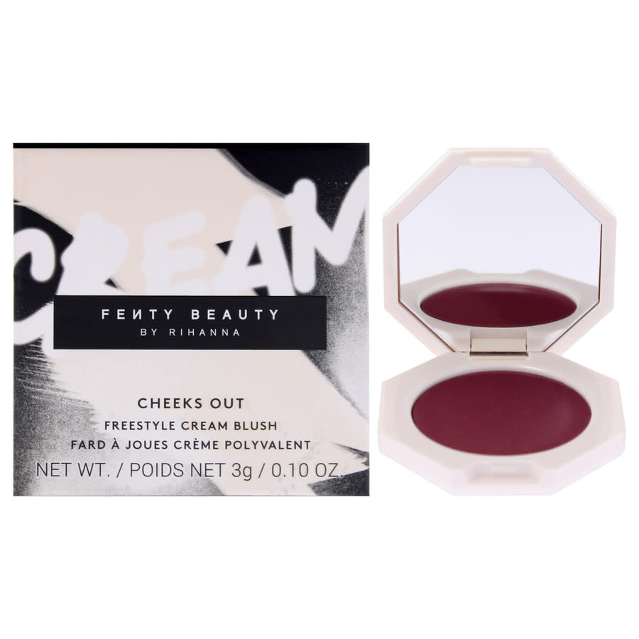 Fenty Ladies Cheeks Out Freestyle Cream Blush 0.1 oz 09 Cool Berry Makeup 840026642781