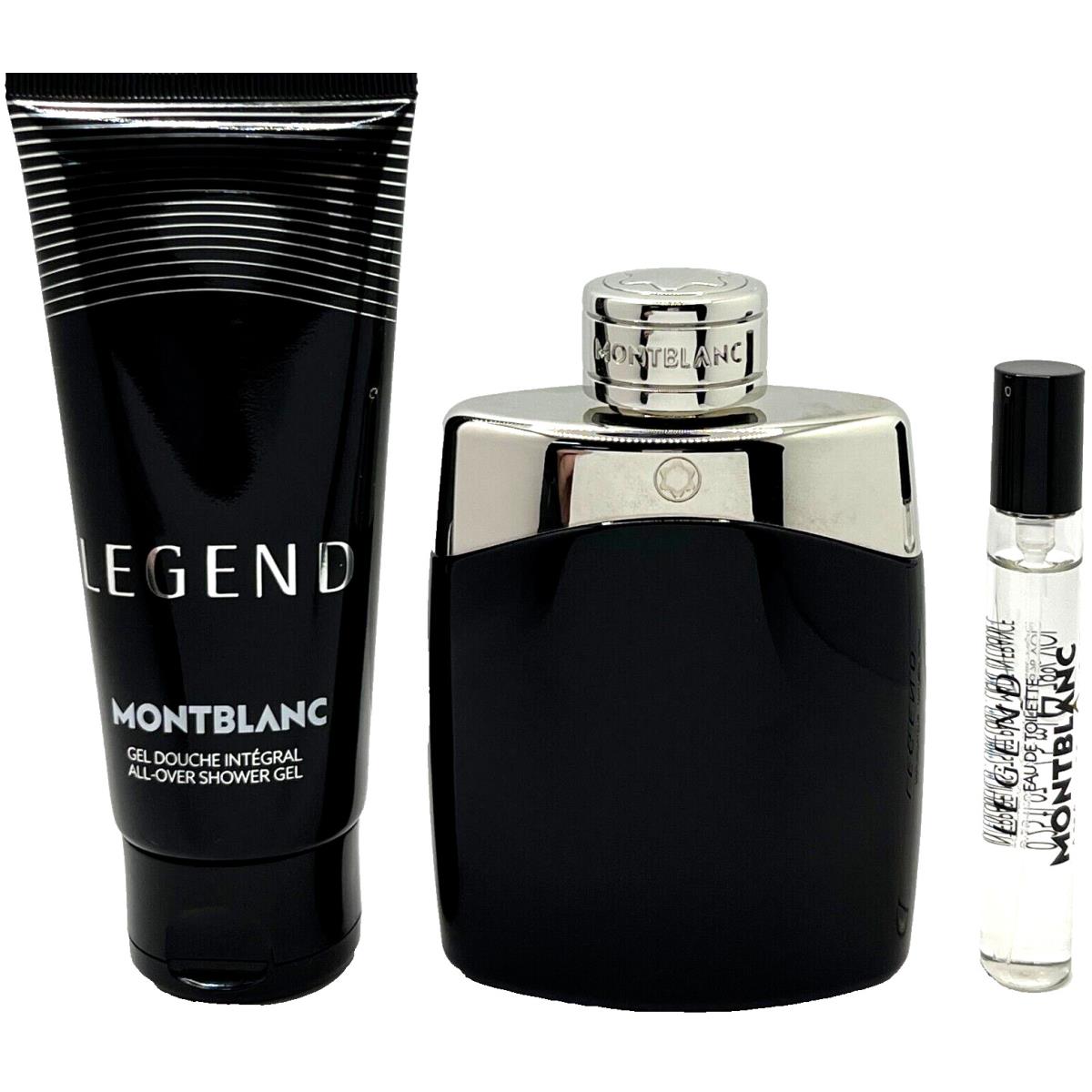 MontBlanc Mens Legend Gift Set Fragrances 3386460139243 45$