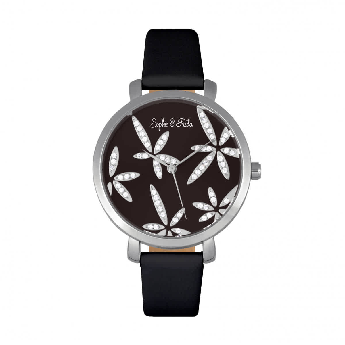 Sophie And Freda Key West Black Dial Ladies Watch SF4302