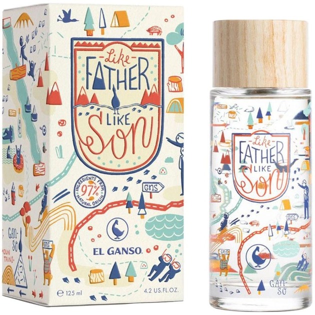 El Ganso Mens Like Father Like Son EDT Spray 42 oz Fragrances 8434853002201 30$