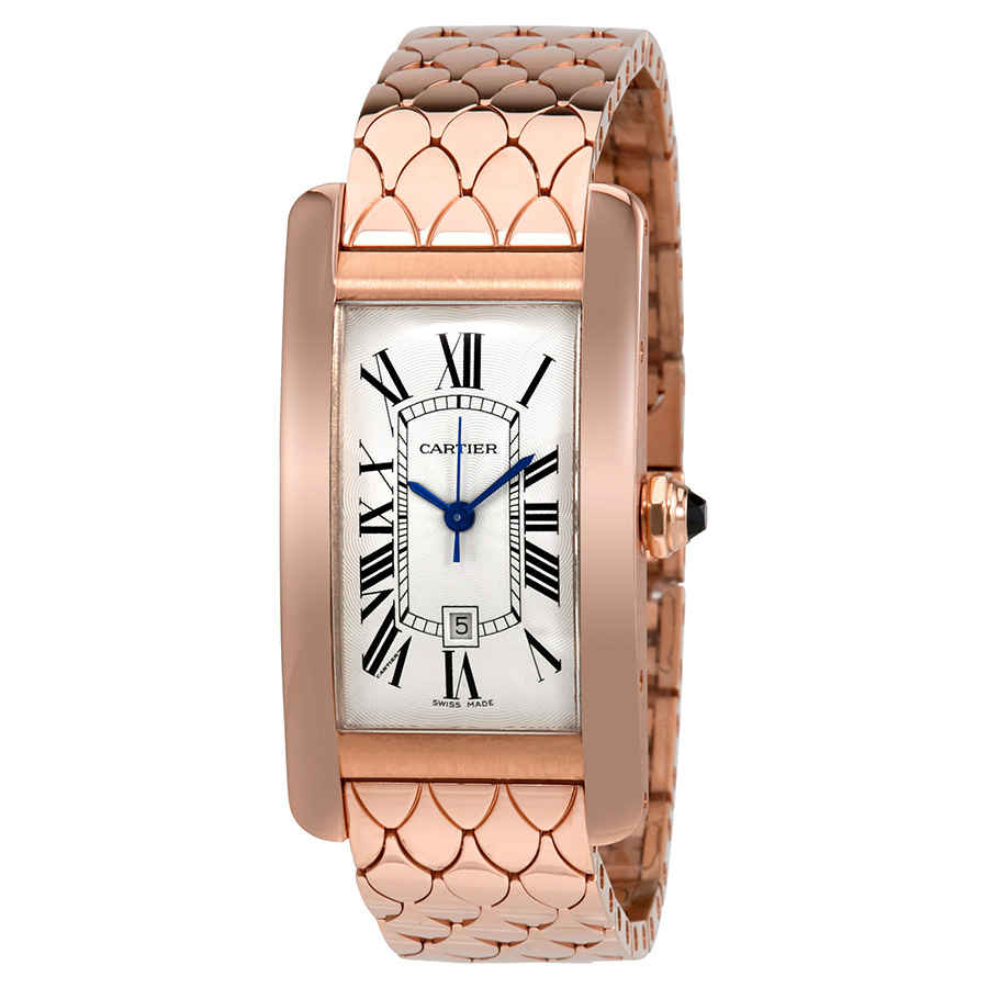 cartier tank americaine pink gold