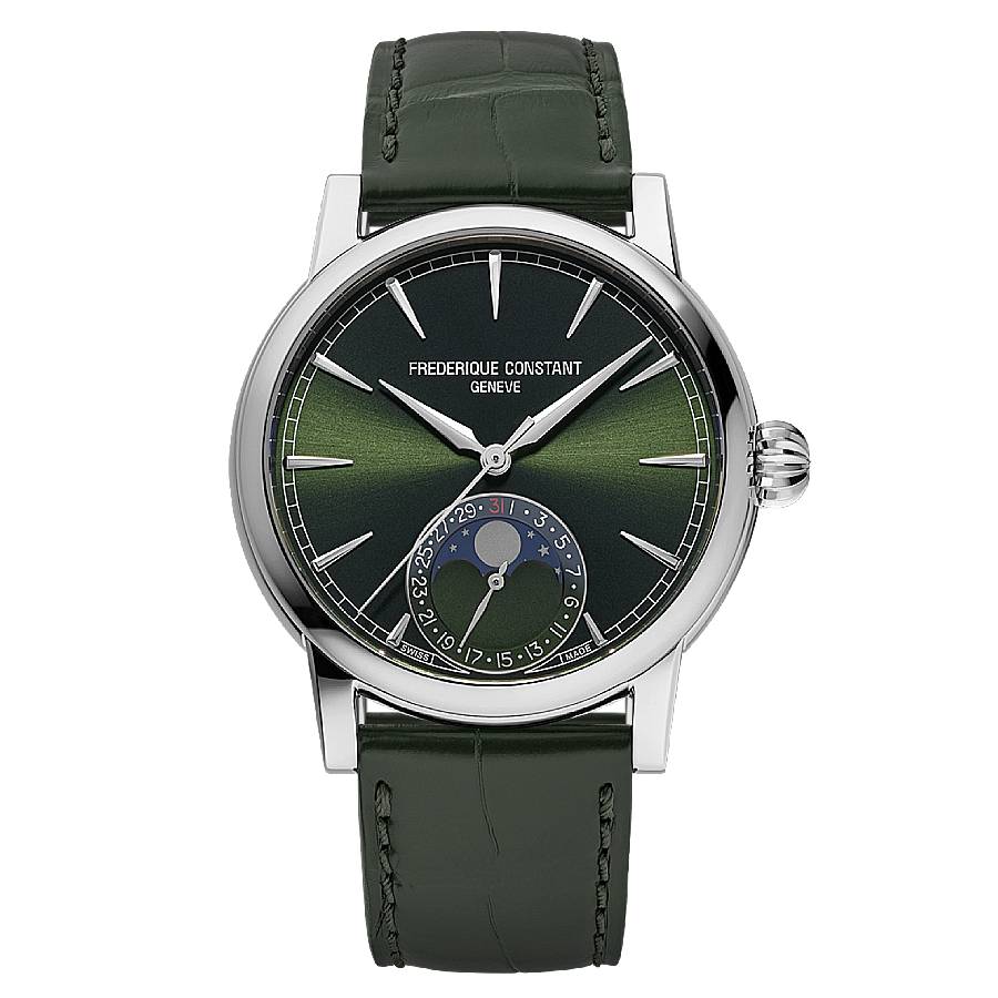 Frederique Constant Manufacture Classic Moonphase Date Automatic Mens Watch FC-716GR3H6 3044$