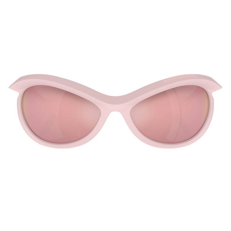 Burberry Pink Irregular Ladies Sunglasses BE4428U 4108E4 66
