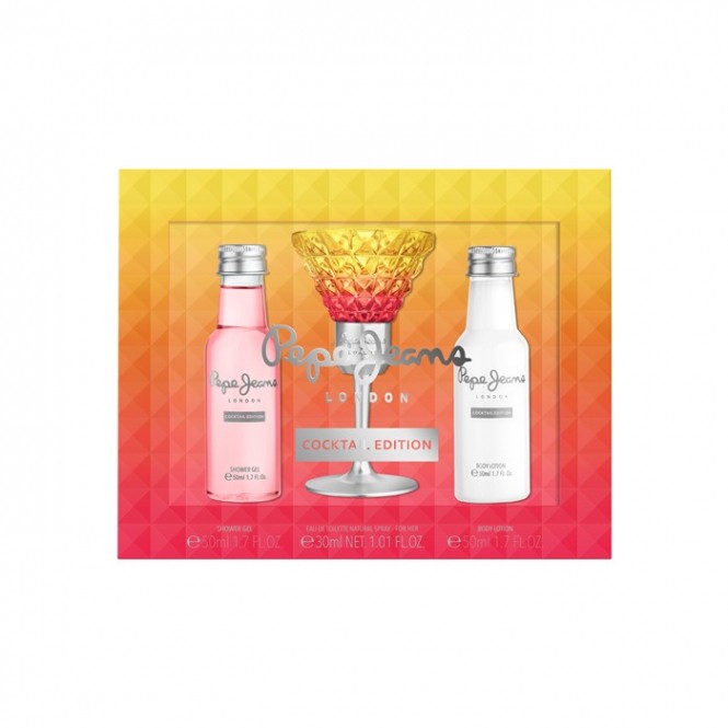 Pepe Jeans London Ladies Cocktail 3pc Gift Set Fragrances 8436581947434 22$