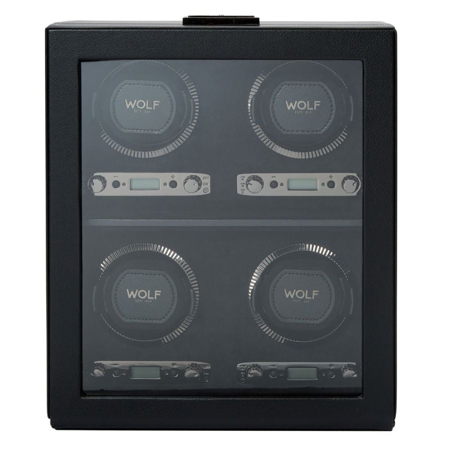 British Racing 4 Piece Watch Winder 3049$