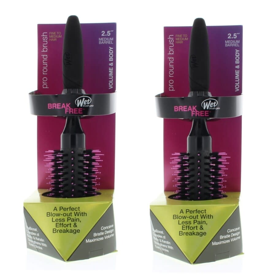 Wet Brush Volumizing 2.5 Round Brush Fine Hair Care 810390038046