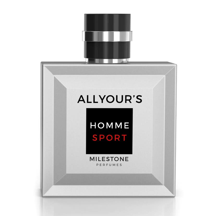 Milestone Mens All Yours Homme Sport EDP Spray 34 oz Fragrances 6291108525937 16$