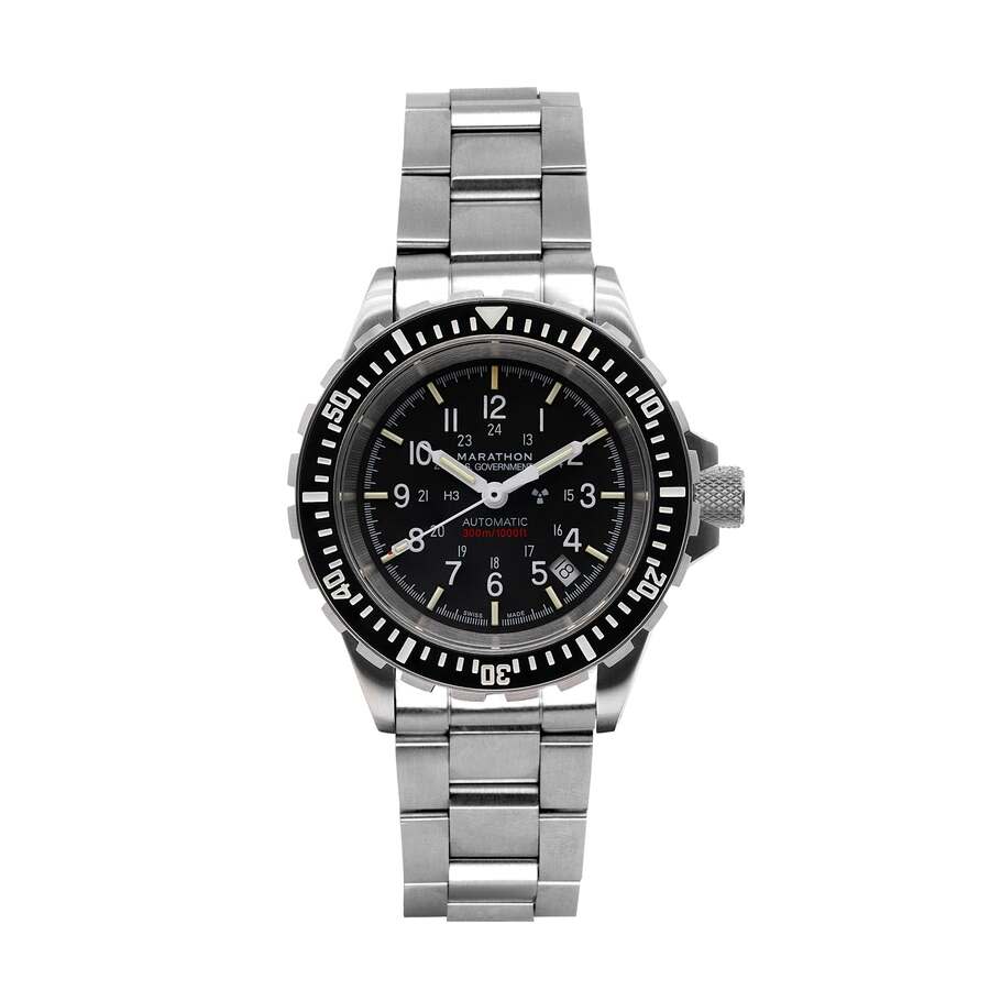 Marathon Gsar Automatic Black Dial Mens Watch WW194006SS-0009