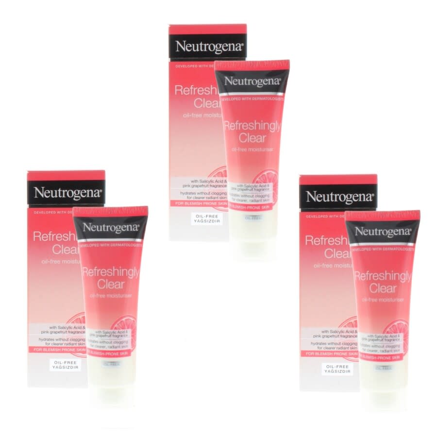 Neutrogena Refreshingly Clear Oil-Free Moisturiser Gift Set Skin Care 810390037209