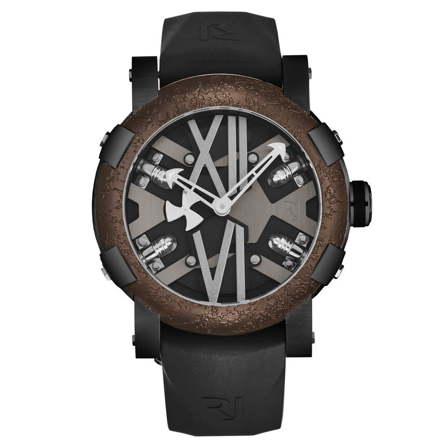 Romain Jerome Steampunk Automatic Black Dial Mens Watch RJSTAU10120 14355$