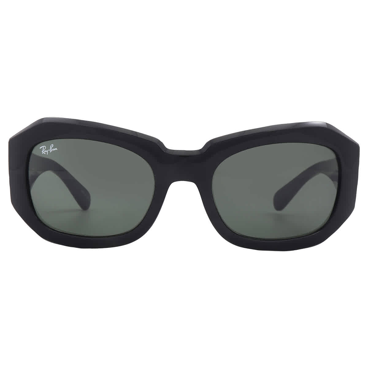 Ray-Ban Unisex Sunglass Beate -  Frame color: Black, Lens color: Green