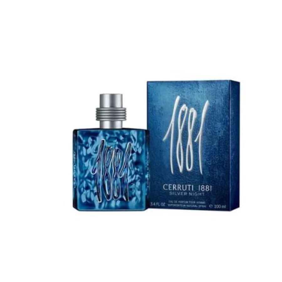 Cerruti Mens Silver Night EDP Spray 3.38 oz Fragrances 5050456006175