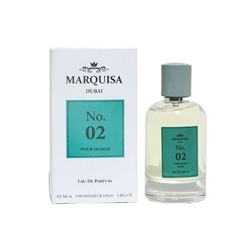 Marquisa Dubai Mens No.2 EDP Spray 3.38 oz Fragrances 6295124042577